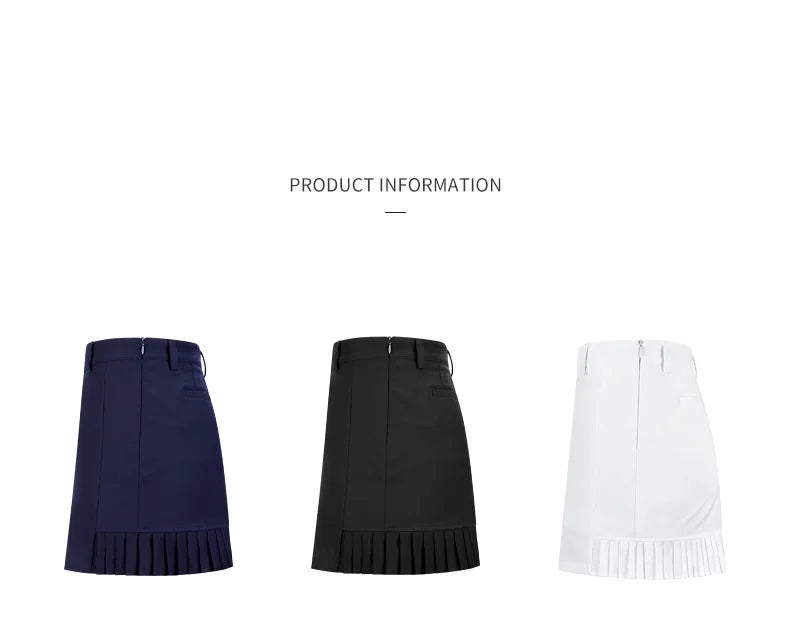 Golf Apparel Summer Women Golf Skirt Pleated Ladies Casual Fashion Sports Skort Quick Dry Shorts