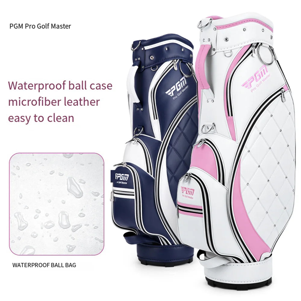 Women Golf Stand Bag Portable Thickened Waterproof Cloth Bag Wear Resistant High Quality