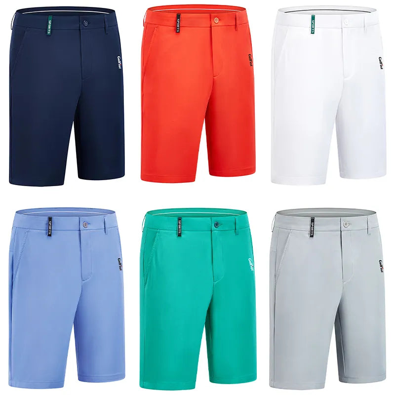 Golf Men's Shorts Elastic Comfortable Sports Golf Wear for Men Causal Apparel