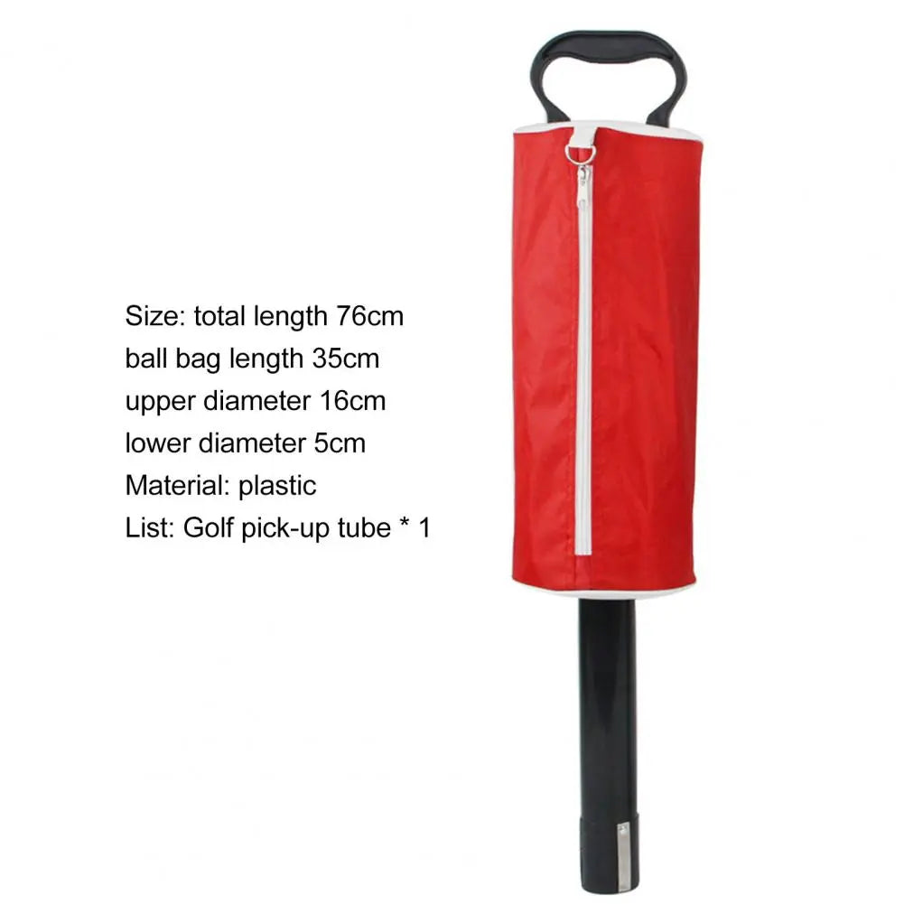 Portable Golf Ball Shag-Bag Collector Ball Retriever.