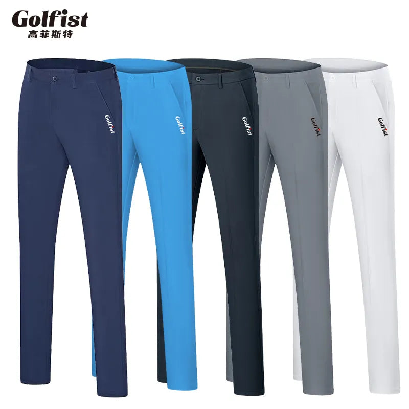 Golf Men's Summer Sports Pants Breathable Quick Dry Elastic Trouser For Sports