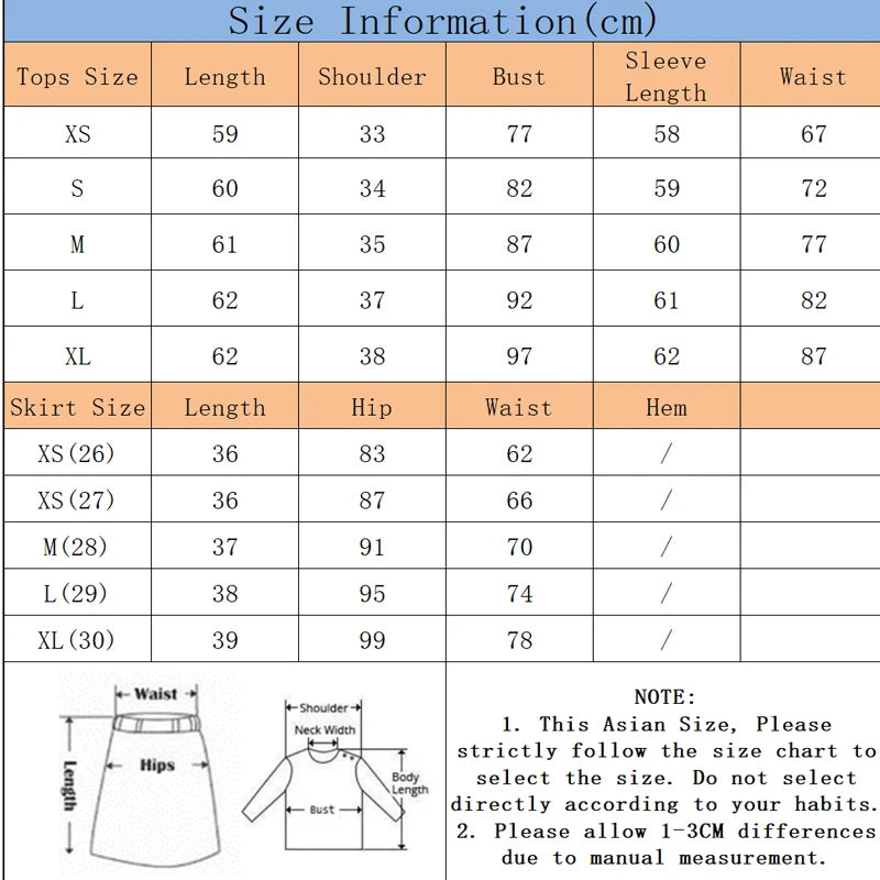 Golf Clothing Long Sleeved Golf T-shirt Women Polo Collar Golf Tops High-Waisted Pleated Skirt / Skorts with Inner Short
