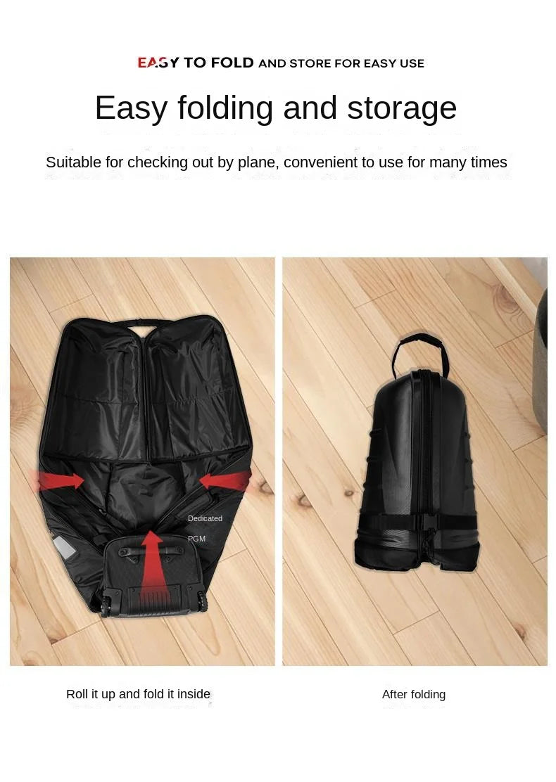 Golf Aviation Golf Club Travel Bag Men / Women Hard Shell Anti Crash Aircraft Roller Travel Bag