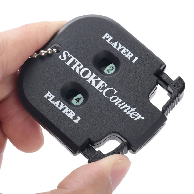 Golf Shot Stroke Counter Two Digits Scoring Key Chain