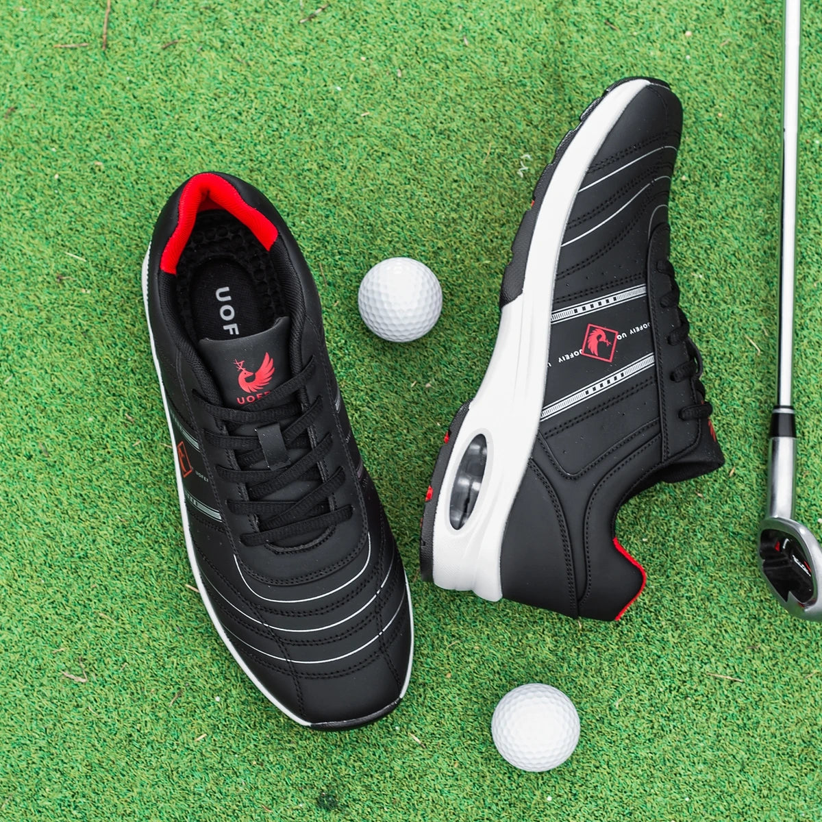 Men Golf Shoes Casual Breathable Waterproof Non-slip Golf Outdoor