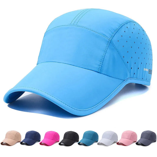 Outdoor Sport Quick Dry Waterproof Breathable Golf Cap Men /Women Fashion Sun Hat