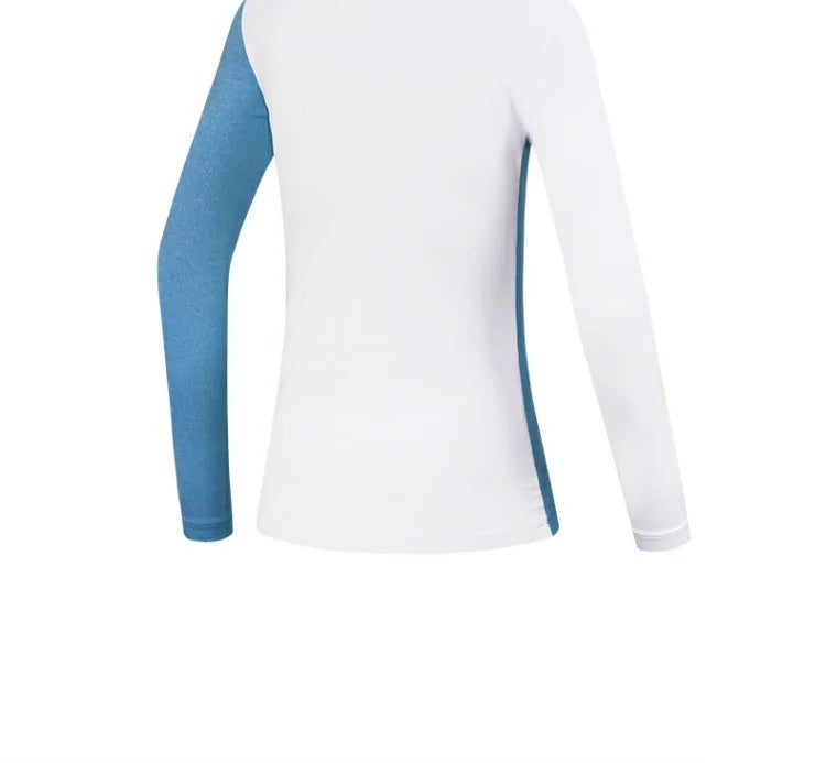Golf Ladies Long Sleeved  Shirts for Women Golf Shirts Female Stretch Sports Tops