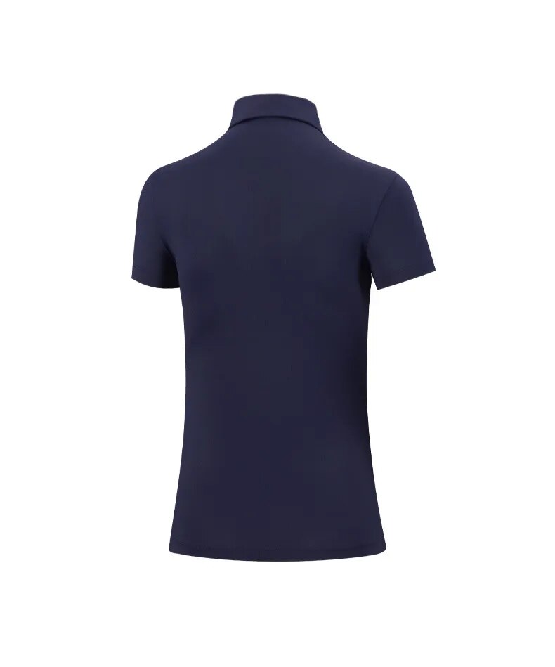 Summer Womens, Golf, Short-Sleeved, Quick-Dry, Breathable, Sport-Wear