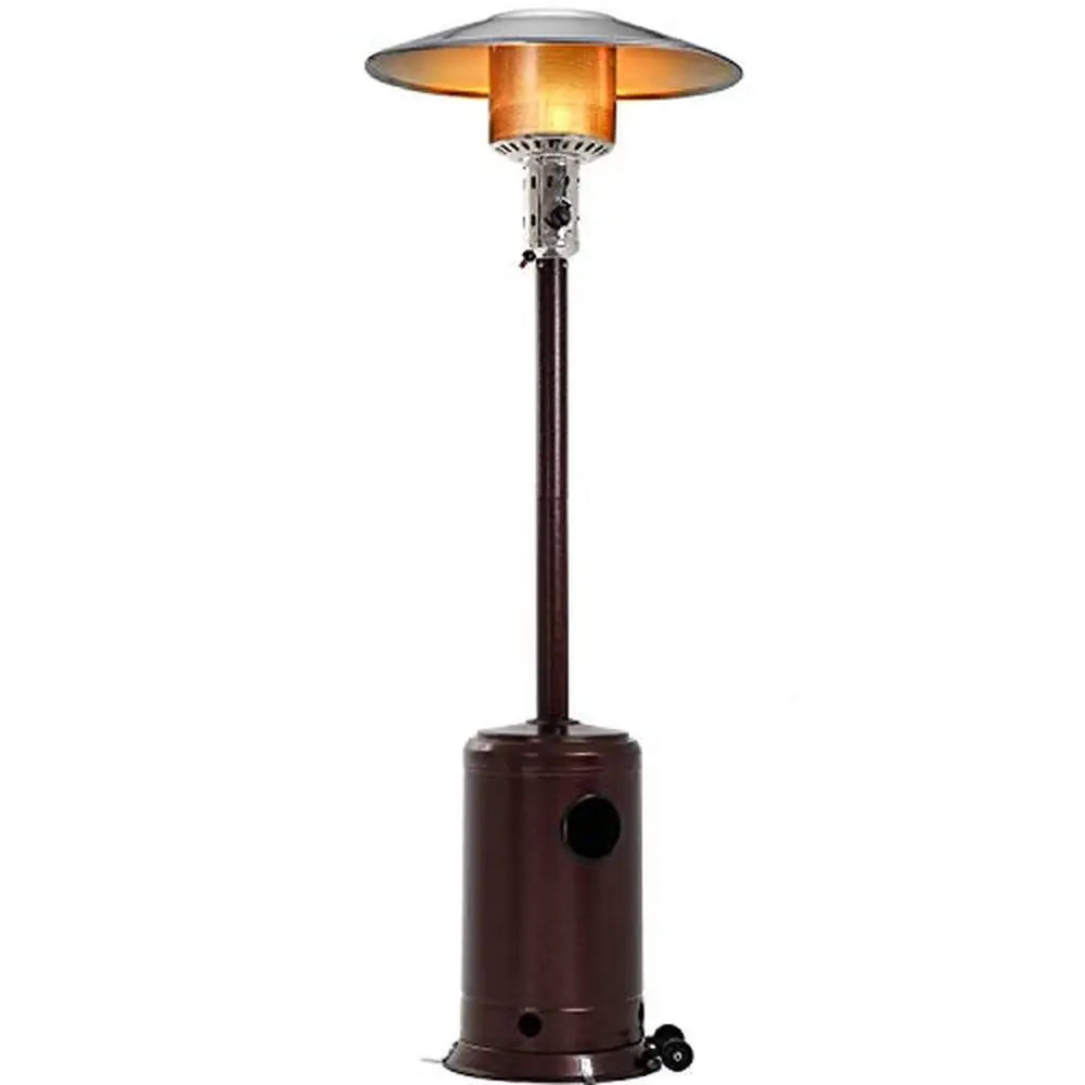 Outdoor Patio Heater Propane Gas Standing Heater 41000 BTU CSA Certified Steel Base Stable and Safe Free Standing Heater