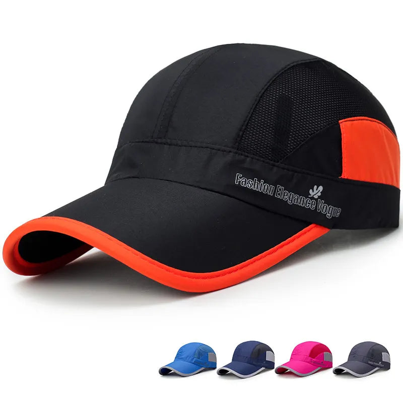 Women / Mens Light Weight Adjustable Golf Sports Cap Quick Dry Breathable Waterproof Sun Visor Hat