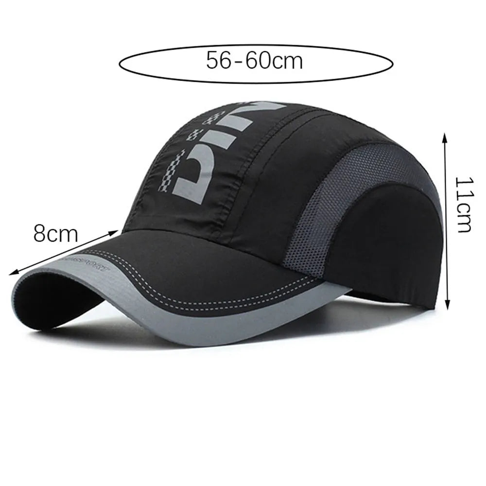 Womens/Mens Golf, Sports, Running, Cap, Quick Drying, Moisture Wicking adjustable Hat