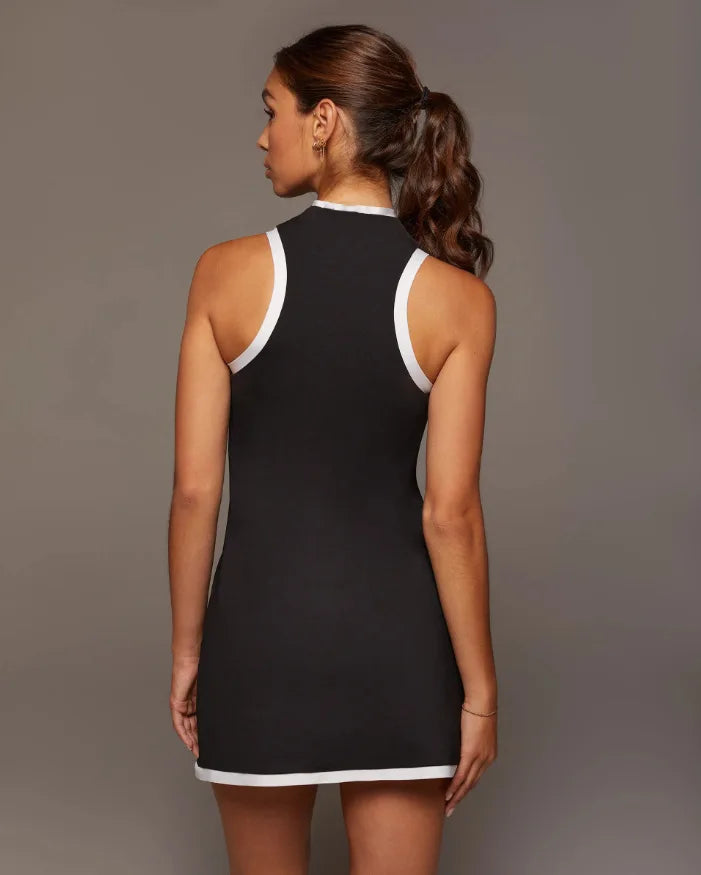 Womens Golf Wear Sport Sleeveless Above Knee Length Tennis Dress