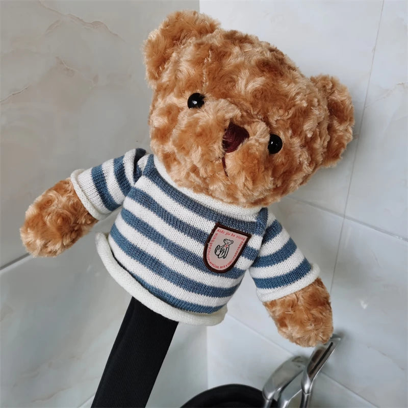 Golf Wood Head Covers For Driver Fairway Hybrid Club Head Covers Plush Toy Bear