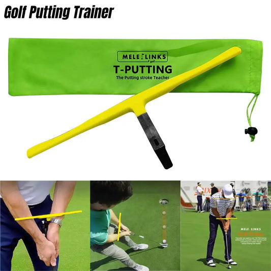 Golf Putting Trainer T-Putting Exerciser Putting Posture Aid Golf Accessories