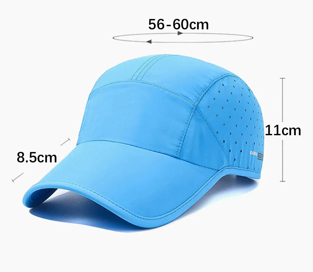 Outdoor Sport Quick Dry Waterproof Breathable Golf Cap Men /Women Fashion Sun Hat