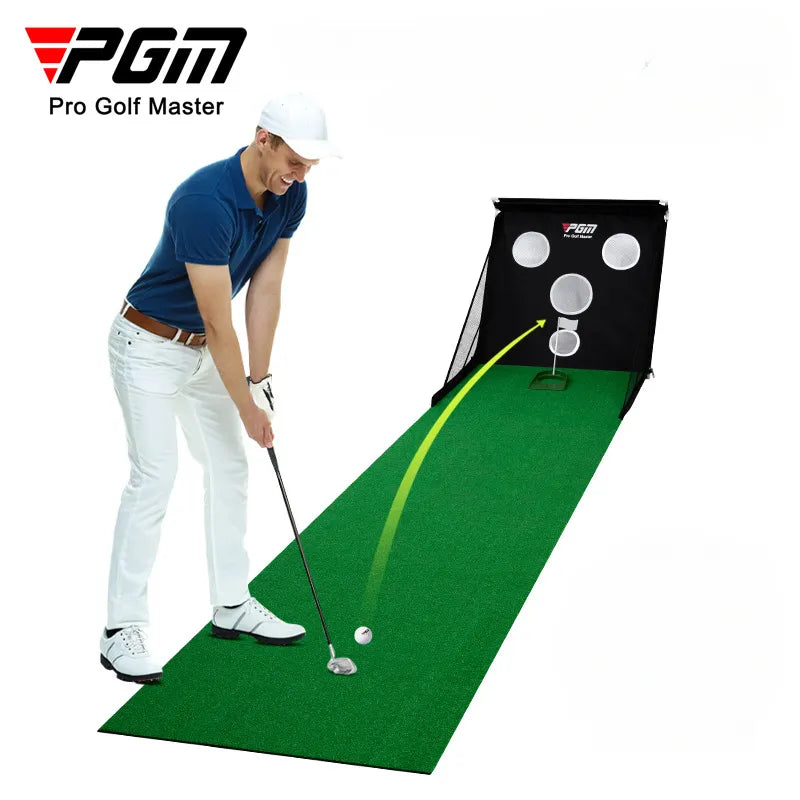 Indoor Golf Putting Home Trainer Mini Practice Mat Training Aids