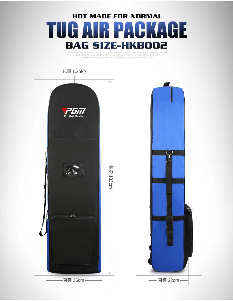 Golf Aviation Bag Dust Storage Bags Aircraft Travel Golf Club Carrier Foldable