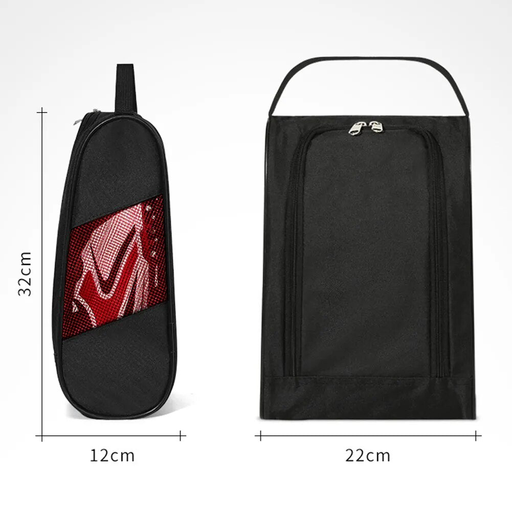 Portable Golf Shoe Bag Nylon Carrier Breathable.