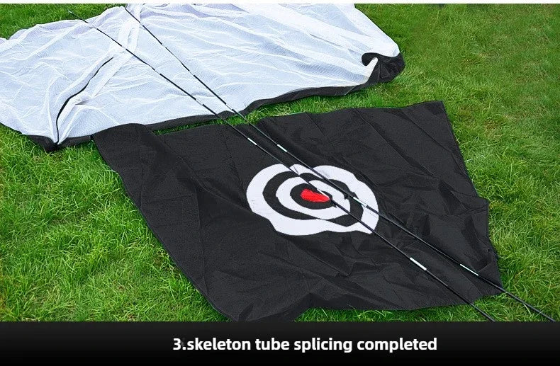 Golf Practice Net with Cutting Rod Hitting Cage Indoor OutdoorGolf Equipment