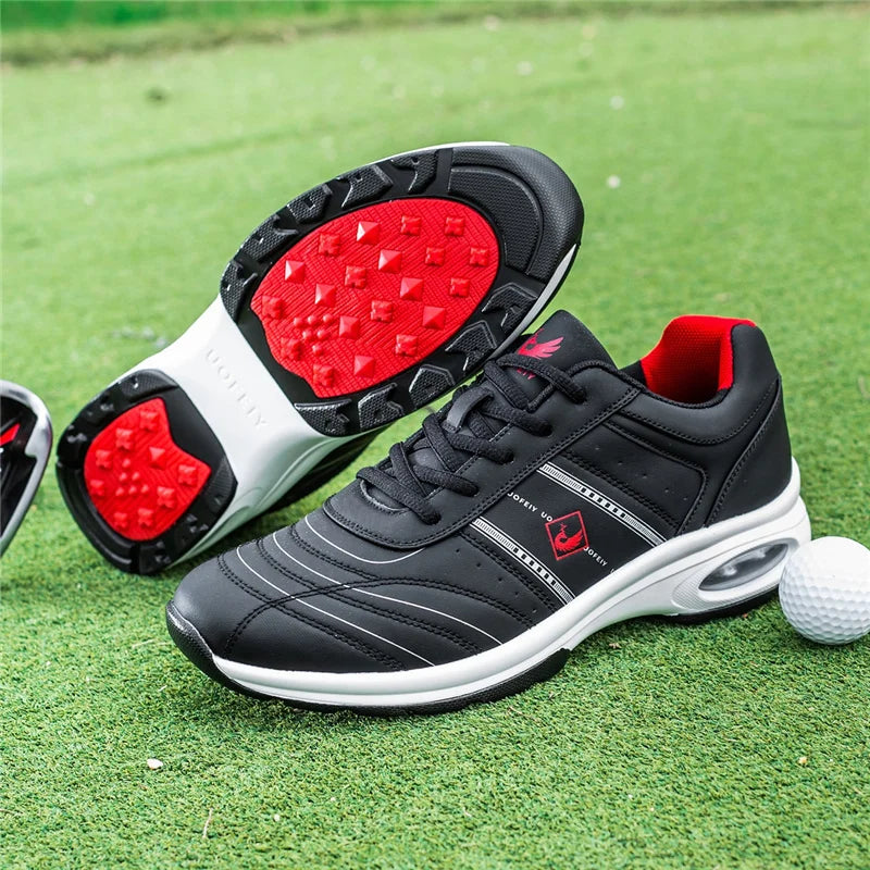 Men Golf Shoes Casual Breathable Waterproof Non-slip Golf Outdoor