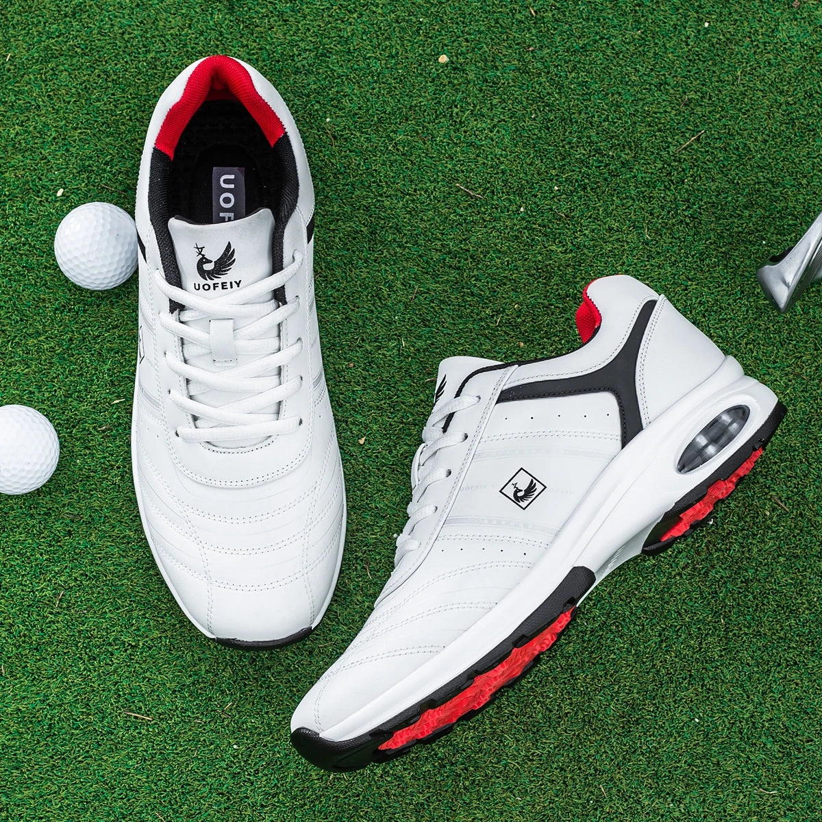 Men Golf Shoes Casual Breathable Waterproof Non-slip Golf Outdoor