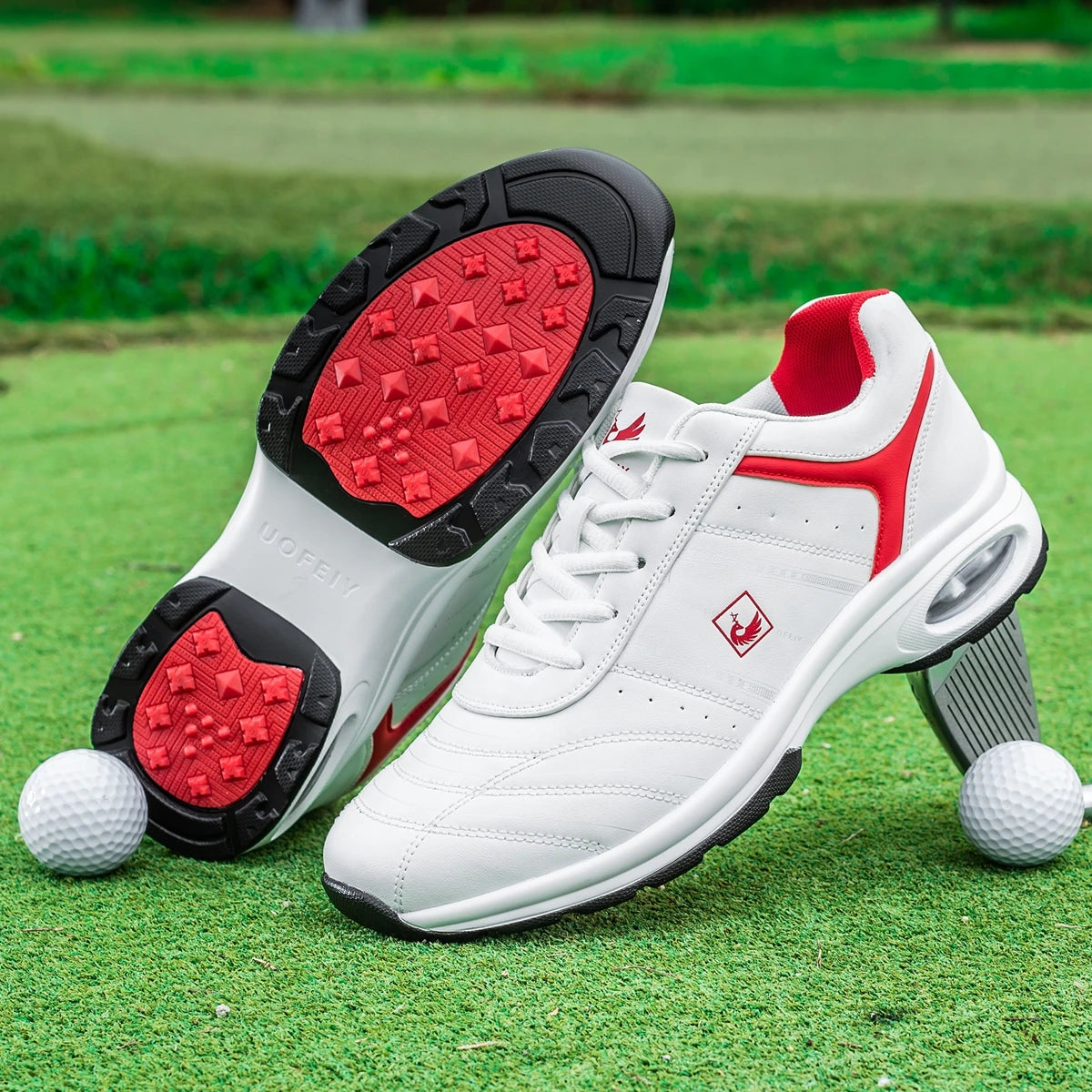 Men Golf Shoes Casual Breathable Waterproof Non-slip Golf Outdoor