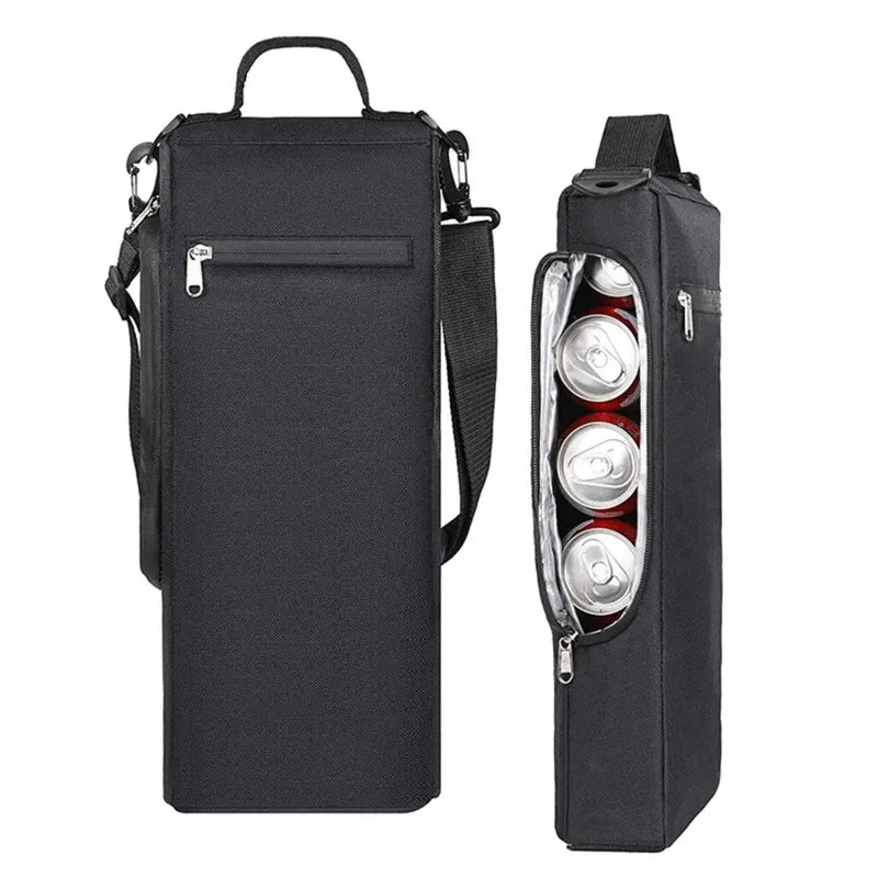 Golf Beer Sleeve Golf Cooler Bag Golf Accessories Large Capacity Oxford Cloth Insulated Cooler