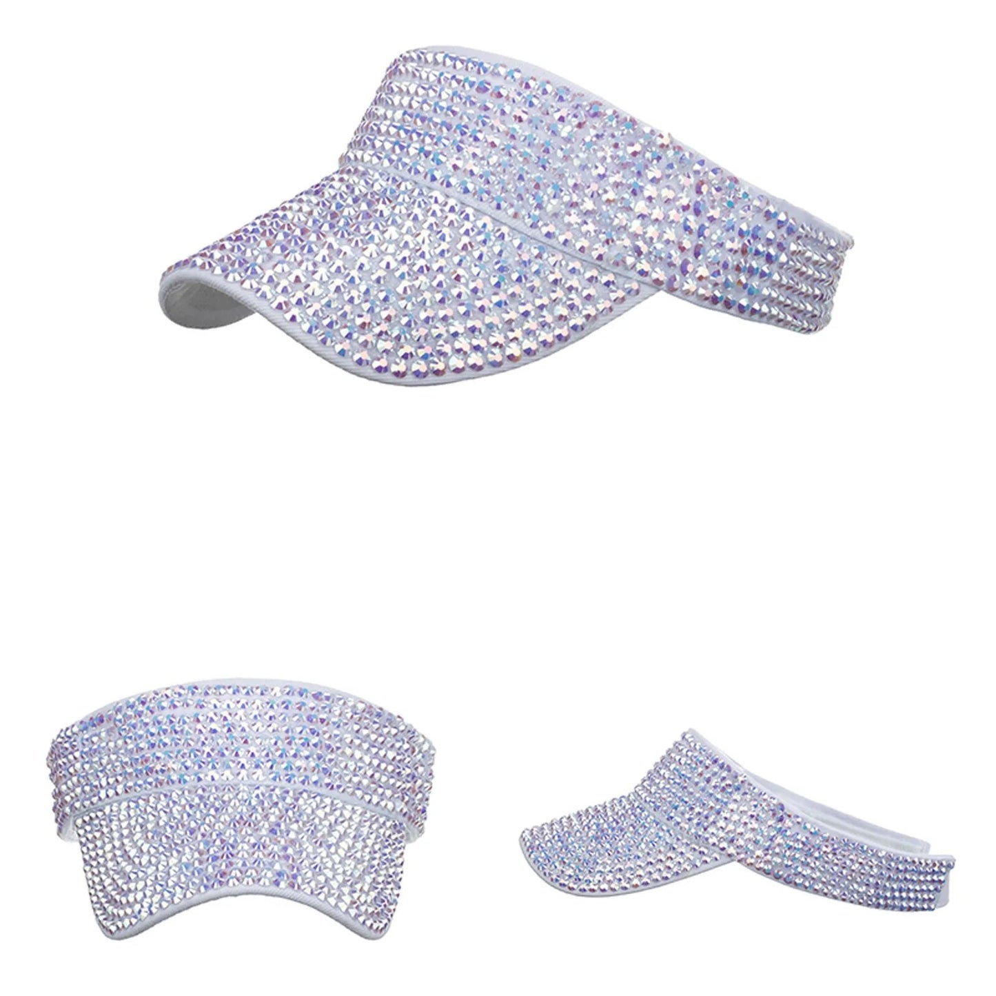 Golf Visor Women's Rhinestone Bling Bling Sun protection!