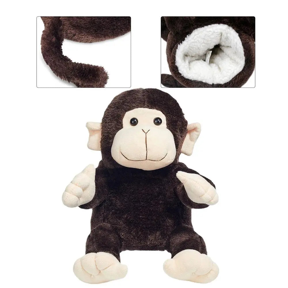 Animal Golf Head Covers Plush Monkey Shape Golf Driver Head Cover