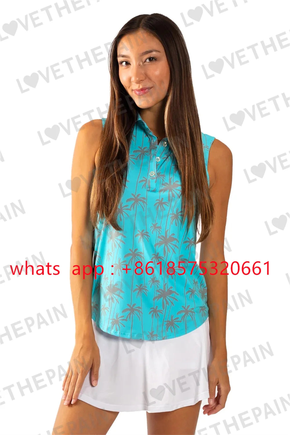 Women Golf Polo Shirt Outdoor Sport T-shirt Short Quick Dry Top  Casual Fashion Lapel Buttons Shirt