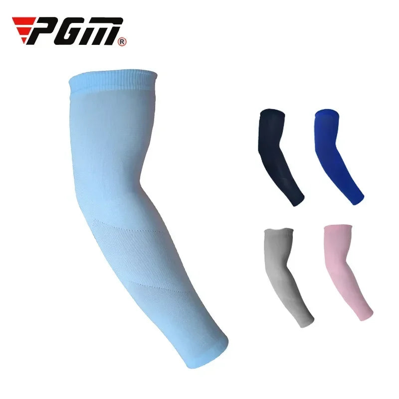 1 Pair Men/ Women Golf T-Shirt Accessory Arm Sleeve Warmers Sunscreen Ice Cool Breathable Outdoor Sport Wear All Season