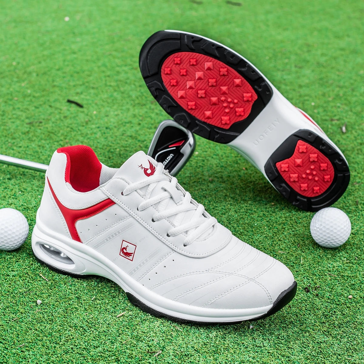 Men Golf Shoes Casual Breathable Waterproof Non-slip Golf Outdoor