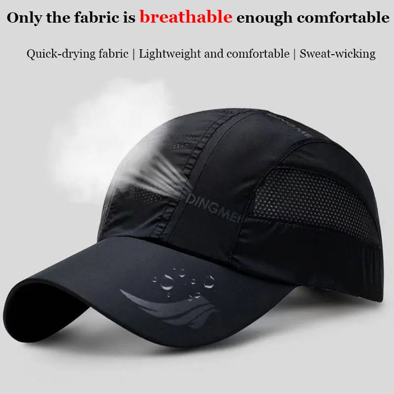 Sport Golf, Sports, Quick Dry, Unisex Cap, Sun Protection.