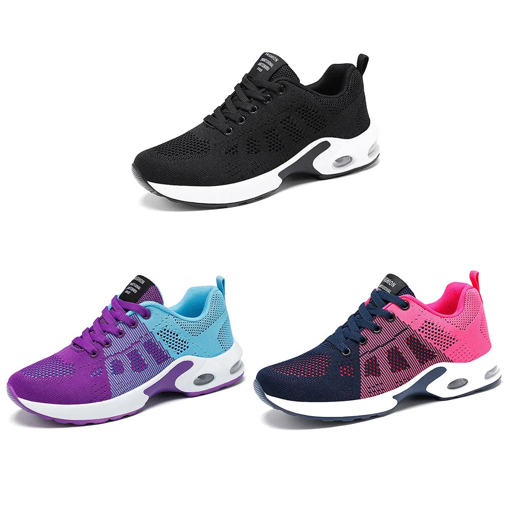 2023 Women Sport Shoes Fashion Sneakers, All Season, Comfortable Breathable Running Shoes.