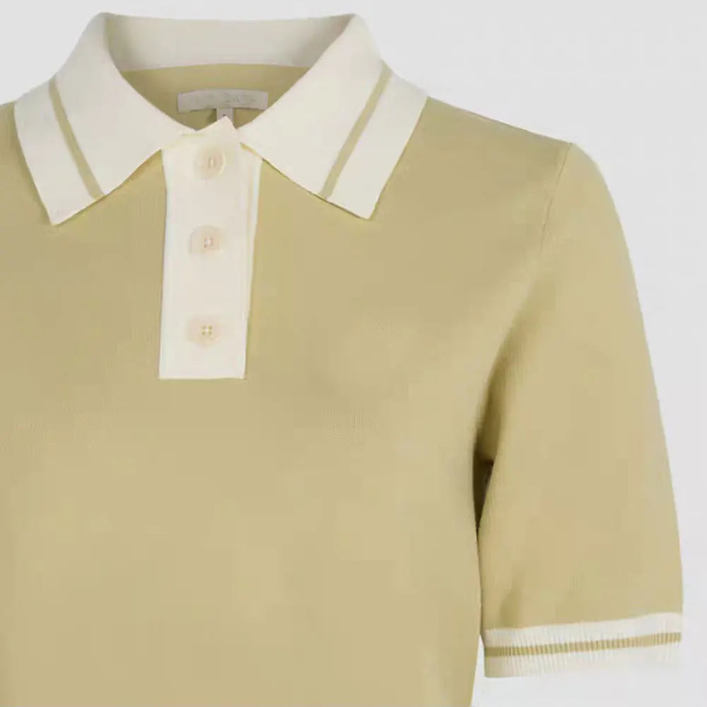 Women's Golf Knitted Shirt, Spring/Summer Women's Knitted Sports T-shirt, Comfortable, Breathable