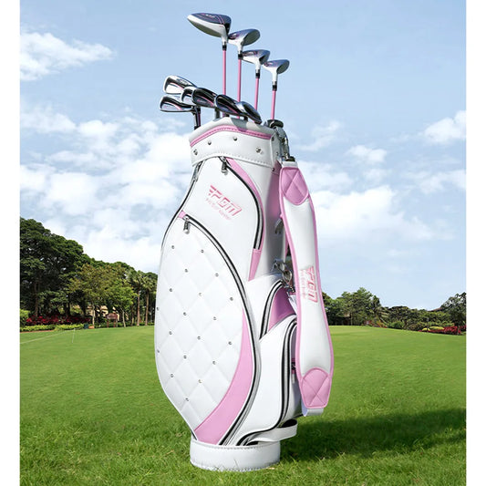 Women Golf Stand Bag Portable Thickened Waterproof Cloth Bag Wear Resistant High Quality