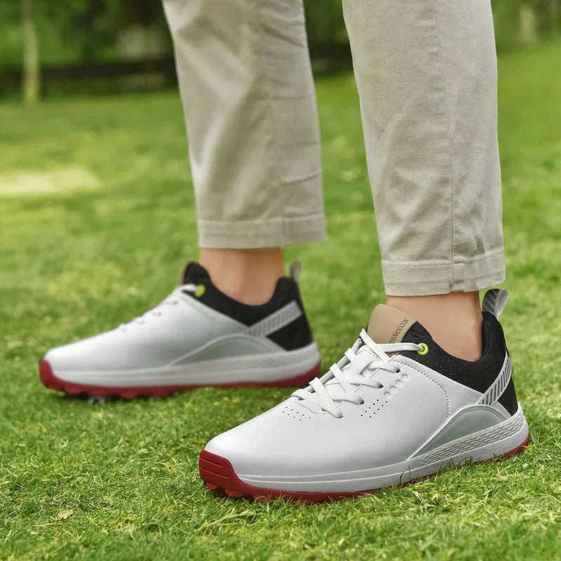 Golf Shoes Mens Professional Waterproof Sport Sneakers Comfortable Walking, Golf Shoes