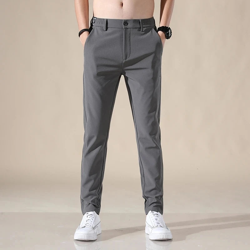 Men's Golf Pants High Quality Slight Stretch Fashion Casual Breathable Trousers