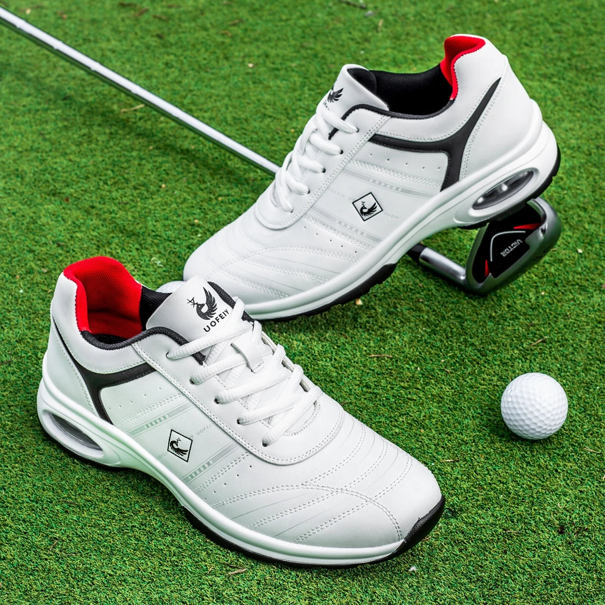 Men Golf Shoes Casual Breathable Waterproof Non-slip Golf Outdoor