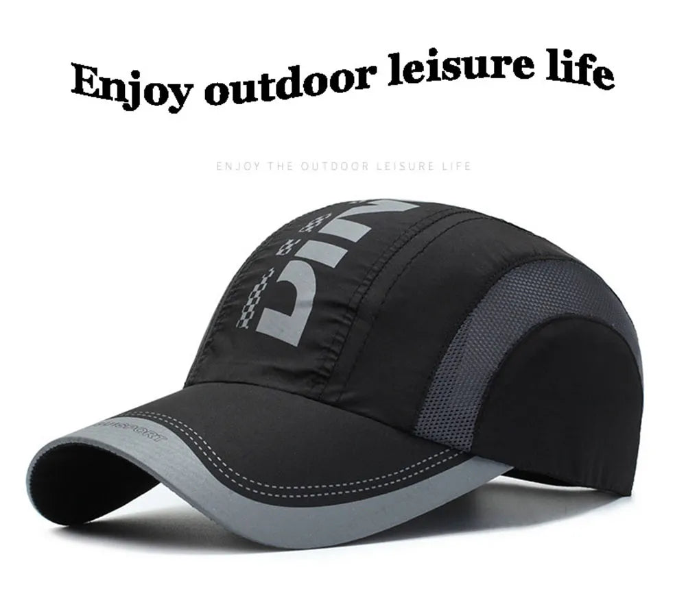 Womens/Mens Golf, Sports, Running, Cap, Quick Drying, Moisture Wicking adjustable Hat