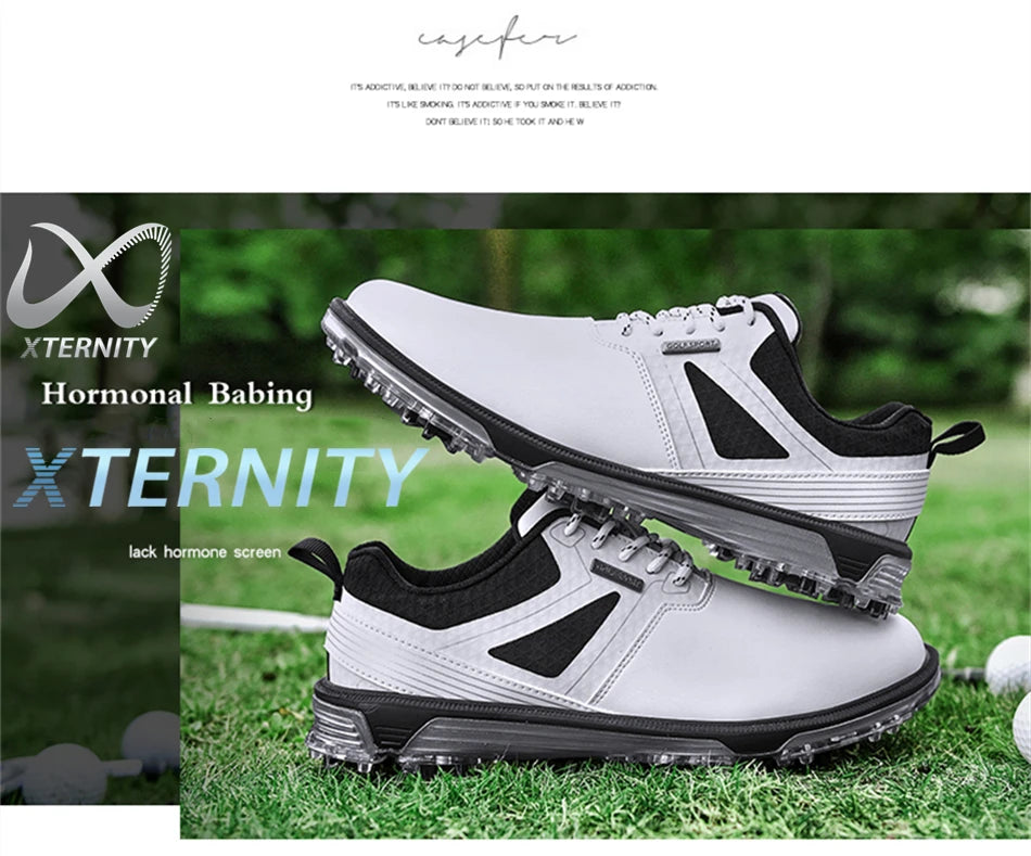 Leisure Golf Shoes Men Professional Lightweight Golfers Footwear Comfortable Non-Slip Luxury Shoes