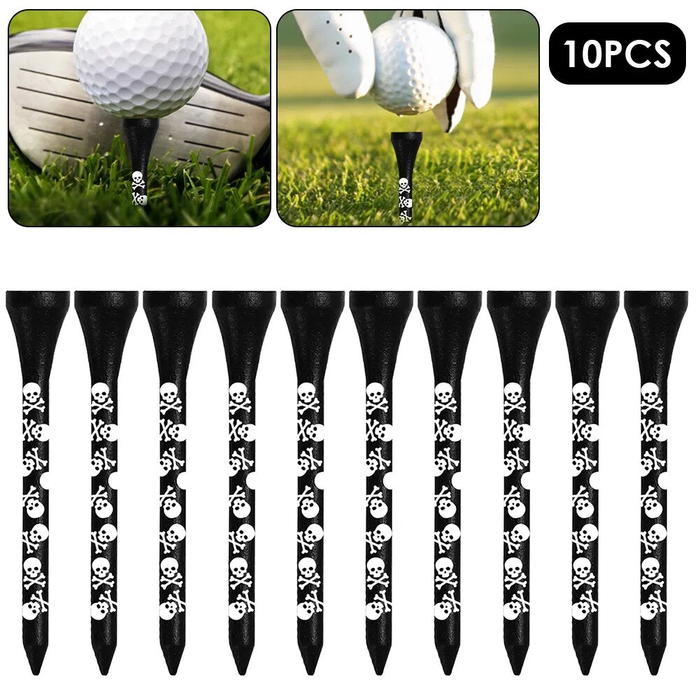 10-50Pcs Golf Ball Tee's Support Wooden Tees, Stable Base Lightweight, High Strength.