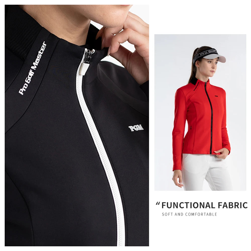 Golf Sports Jacket Autumn/Winter Women's Casual Outerwear Warm and Comfortable Lightweight