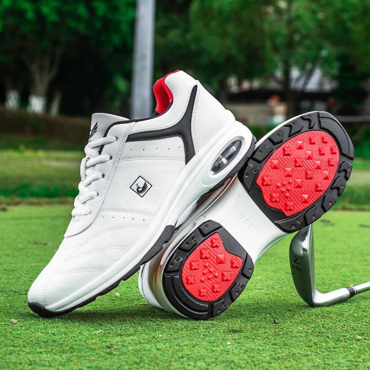 Men Golf Shoes Casual Breathable Waterproof Non-slip Golf Outdoor