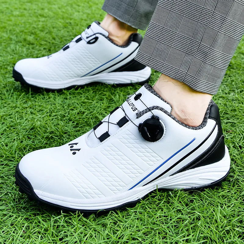 Men Golf Shoes Professional Sports Athletics Golf Sneakers, Golfing Shoes