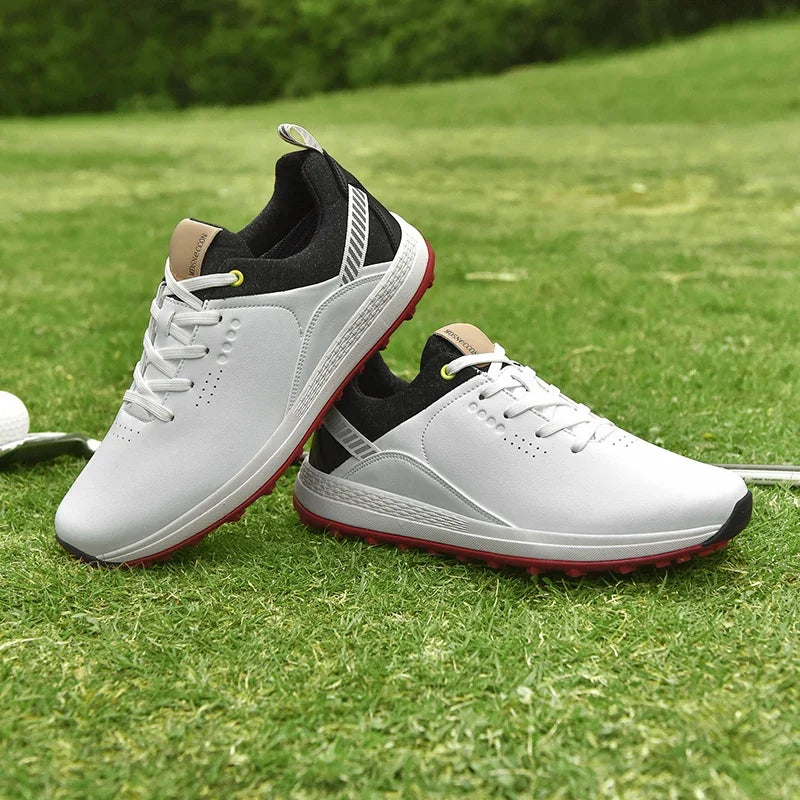 Golf Shoes Mens Professional Waterproof Sport Sneakers Comfortable Walking, Golf Shoes