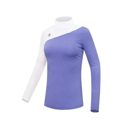 Golf Ladies Long Sleeved  Shirts for Women Golf Shirts Female Stretch Sports Tops