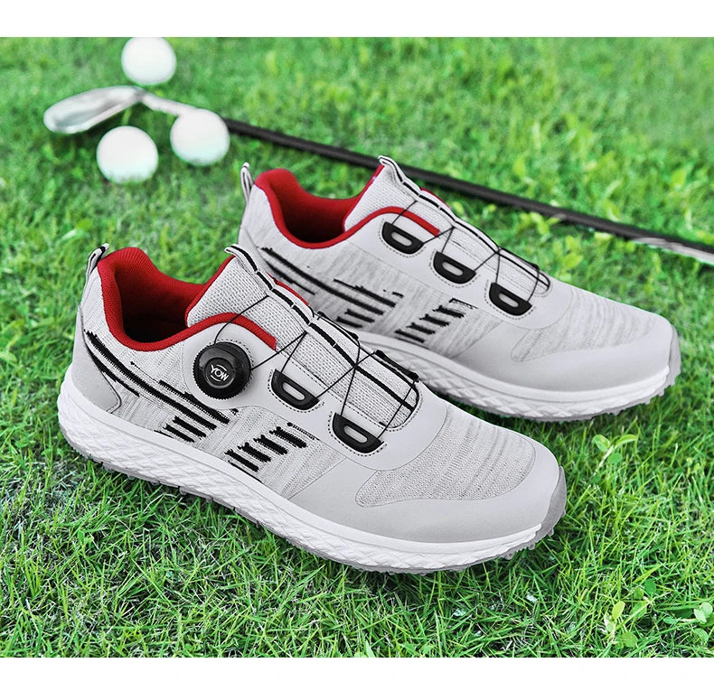 Professional Golf Shoes Mens Lightweight Golf Footwear Athletic Walking Golfing Sneaker