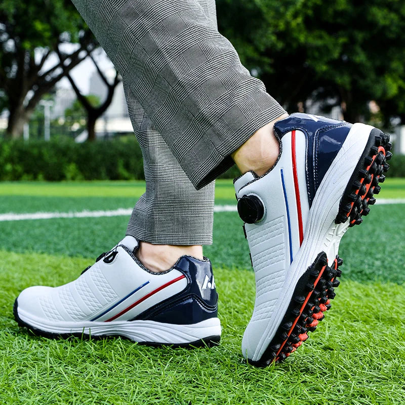 Men Golf Shoes Professional Sports Athletics Golf Sneakers, Golfing Shoes