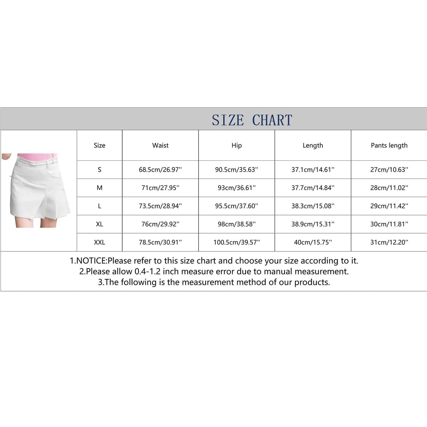 Asymmetrical Golf Skirt For Women Side Zipper Golf Wrapped Skirt Solid Color High Waist Skort